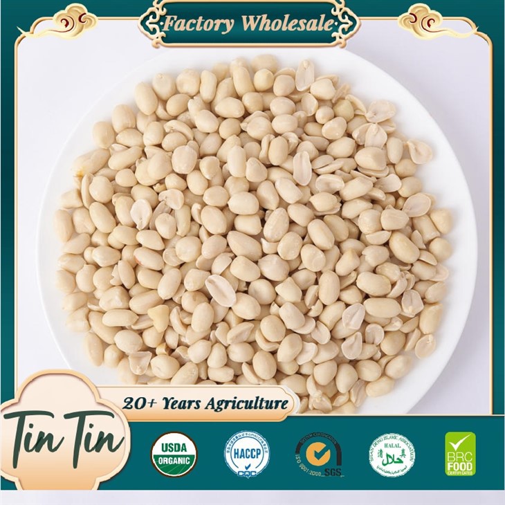 Skinless Peanut Kernels Natural Crisp No Additives