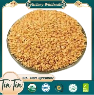 Roasted Golden Flaxseeds With Locked-In Nutrition