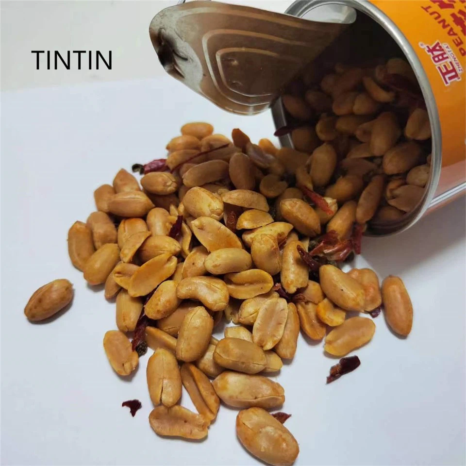 Chinese Snacks Crispy Nuts Fried Open Spicy Peanuts